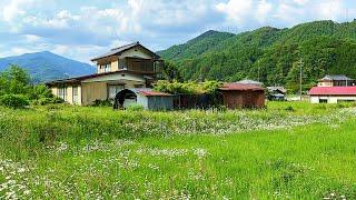 4K Walk Kiso Nagano, The Most Beautiful Vlillage Countryside Rural Life in Japan