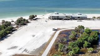 Honeymoon Island /Caladesi Island 10/5/24 Destruction from  hurricane Helene