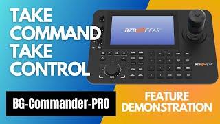 Revolutionize Your Control Setup: BG-Commander-Pro PTZ Joystick Controller Demo