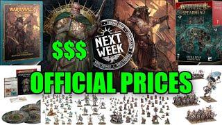 Games Workshop GETTING Out of HAND... Warhammer RAPPID FIRE Releases & Prices #Warhammer #NewAoS