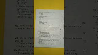 # PT 1 exam class 7 English