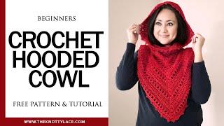 Fun and Snug Crochet Hooded Cowl (Free Written Pattern in the link)