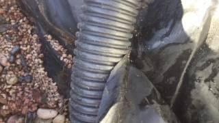 Pond Liner Install Nightmare - Waterfall Liner Coming Apart
