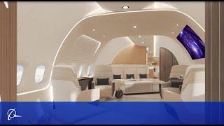 Boeing Business Jets Interior Cabin Design
