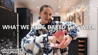 WHAT WE ATE THIS WEEK + FESTIVE BAKING, SOUP AND HEALTHY TONIC | VLOGMAS WITH VICTORIA