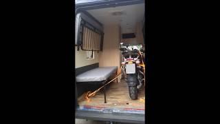 Allestimento porta moto Next camper (kart, kayak)