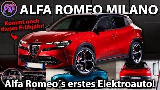 ALFA ROMEO MILANO - Alfa´s first EV!