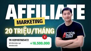 Kiếm tiền Affiliate MKT miễn phí từ A-Z cho người mới bắt đầu