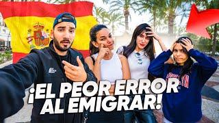  ERRORES QUE COMETÍ AL EMIGRAR A ESPAÑA ¡ME ARREPIENTO DE TODO! QUE NO TE PASE…