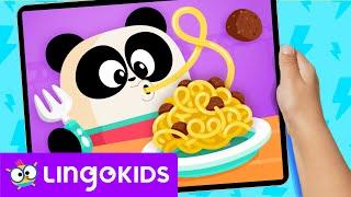 Meal Time!  HOUSEHOLD CHORES for Kids  | Lingokids Activities