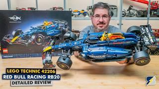 LEGO Technic 42206 Oracle Red Bull Racing RB20 F1 Car detailed building review