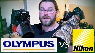 Compact Wildlife Photography Kit | Nikon Z7 + 500mm PF vs. Olympus E-M1x + 300mm f/4