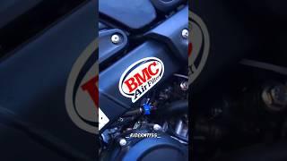 BMC Air Filter for Yamaha MT-15 #mt15 #dreambike #modified #shortsfeed #youtubeshorts #trending