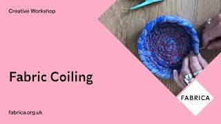 Woven By Us at Home: Fabric Coiling