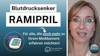 Ramipril Intensiv ️Alles, was Sie zu Ihrem Blutdrucksenker wissen sollten! (ausführlich erklärt)!