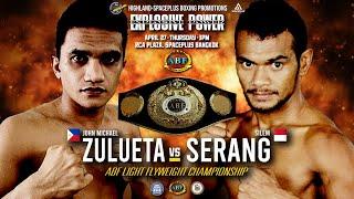 John Michael Zulueta VS Silem Serang | ABF Lightweight Championship | April 27, 2023