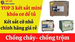 Giá két sắt mini để tủ khóa cơ đổi mã chống cháy loại nào tốt chính hãng giá rẻ | HÀN QUỐC- HÒA PHÁT