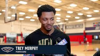 Trey Murphy III on loss against Pacers, outside noise | New Orleans Pelicans