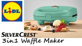 Middle of Lidl - Silvercrest 3 in 1 Waffle Maker - They’re wa-fulls not waff-empties!