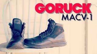 GORUCK MACV-1 | The Boot Guy Reviews