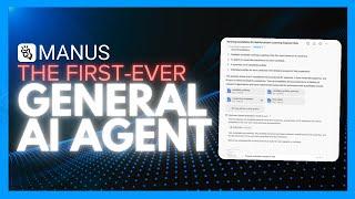 Manus AI: The First-Ever General AI Agent - Automate Your Life!