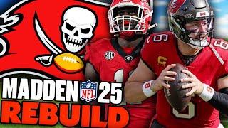 I Drafted The Number 1 and 2 Ranked Rookies! Rebuilding The Tampa Bay Buccaneers! Madden 25