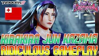 Tekken 8  ▰  KiraKira Jun Kazama Combos & Gameplay Is Ridiculous!