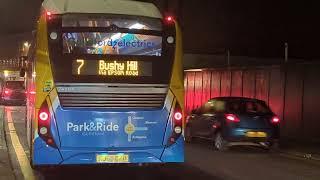 Here is the new livery Stagecoach bus 74004 on the number 7 in Guildford Thursday 7 November 2024