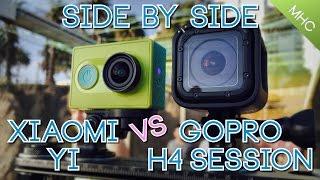 GoPro Hero4 Session vs Xiaomi Yi Action Camera (HD)