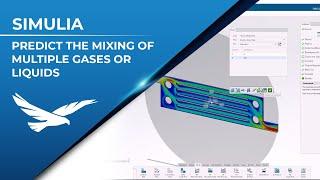 Multispecies flow in SIMULIA Fluid Dynamics Engineer