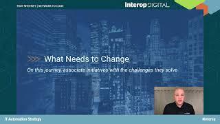 Business Drivers for Network Automation (Interop June 2021)