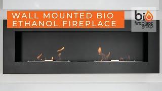 Murus 1600 - Wall-mounted Bioethanol Fireplace | Bio Fireplace Group