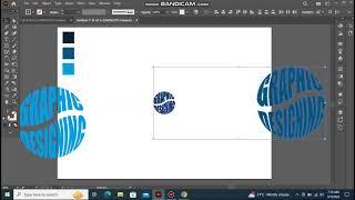 how to make a 3D logo in AI Adobe illustrator.     @Logovo3d @GraphicDesignwithKutub