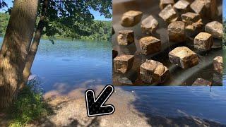 Pennsylvania Rockhounding Grubb Lake Lancaster County Jasper Quartz and TONS OF Limonite Cubes 