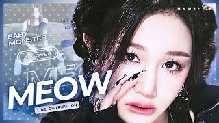 [AI COVER]  MEOW  x  BABYMONSTER  |  org by MEOVV