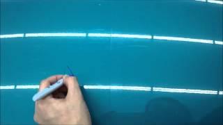 Permanent Marker Pen on Nanolex Si3D Paint Protection Coating (Anti-Grafitti)