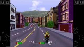 ROAD RASH ANDROID GAMEPLAY (ePSXE ps1 Emulator)