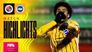 HIGHLIGHTS | Reading v Brighton U21s | PL Cup