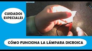 COMO FUNCIONA LÁMPARA DICROICA