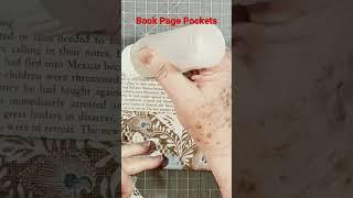 60 Second Book Page Pocket Made Easy