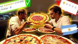 We went to the best and worst pizza place in 'Buenos Aires (shocking result)