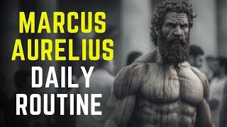 The Routine That Built Marcus Aurelius STOICISM