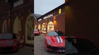 Unexpectedly stumbled upon a Ferrari showroom. #ferrariworld #cars #ferrari #racing #adrenalinerush