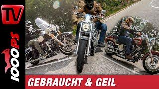 Harley-Davidson Gebrauchtbike Test 2020 - Fat Boy, Road King, V-Rod