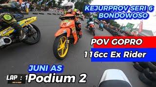 POV Gopro Road Race JUNI AS KEJURPROV Seri 6 BONDOWOSO Podium 2