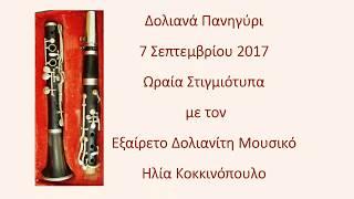 Δολιανά Ιωαννίνων  Δήμος Πωγωνίου  - Πανηγύρι με τον Ηλία Κοκκινόπουλο    07 09 2017