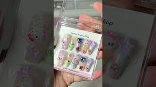 Is this your press on nails? #kawaii #cute #pressonnails #nails #nailart #nailstutorial #nailsart