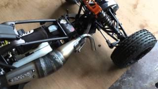 HPI Baja 5B - Zenoah G320RC With Victory RC (Big Bore) Side Pipe