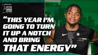 Justin Fields Discusses Adjusting To His New Team & Belief in the Jets