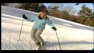 Ski Tips with Pam Fletcher - Lean forward on steep terrain